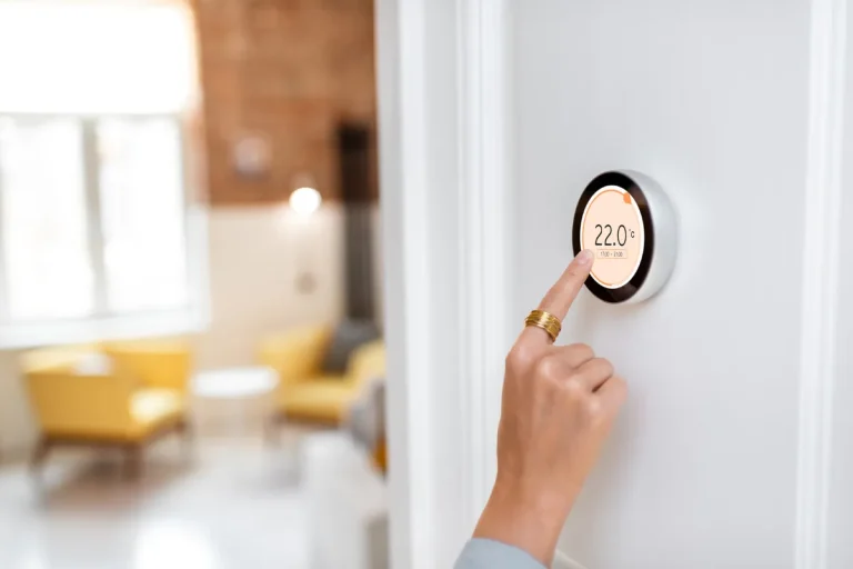 Réglage d’un thermostat de chauffage mural