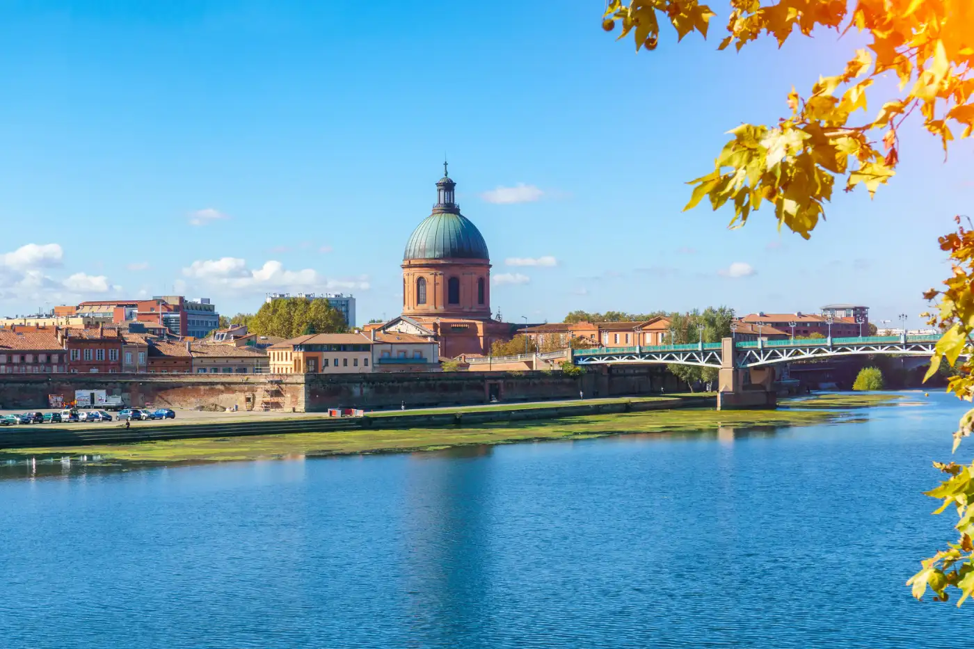 Le dôme de la Grave au bord de la Garonne, à Toulouse